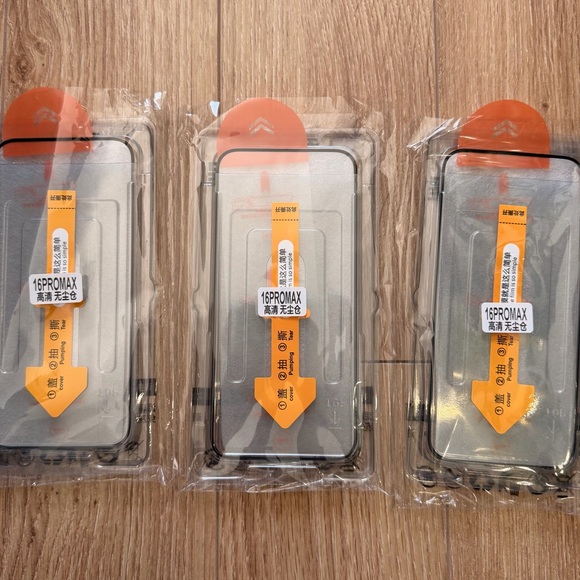 3-Pack Screen Protector for iPhone 16 Pro Max - Picture 2 of 2